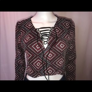 PRINTED FESTIVAL TOP